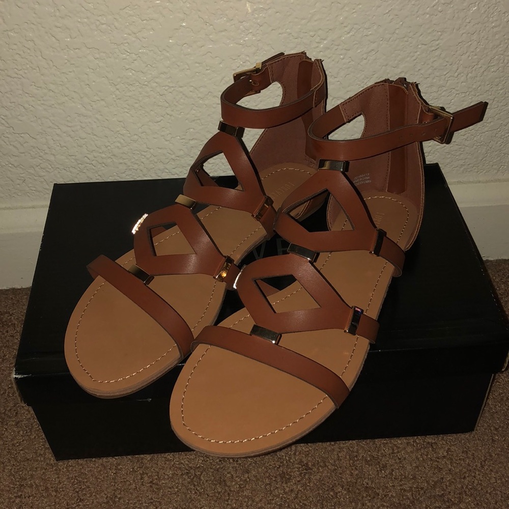 Brand new sandals!